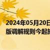 2024年05月20日快讯 上海贸促国际商事调解中心成立，新版调解规则今起施行