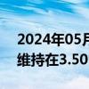 2024年05月23日快讯 韩国央行将基准利率维持在3.50%不变