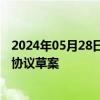 2024年05月28日快讯 以色列将向斡旋方递交新的加沙停火协议草案