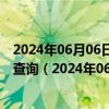 2024年06月06日最新更新黑龙江省哈尔滨市95号汽油价格查询（2024年06月05日）