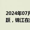 2024年07月16日快讯 无人驾驶板块盘初活跃，锦江在线6连板