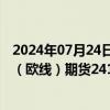 2024年07月24日快讯 上期能源：对部分客户采取集运指数（欧线）期货2410合约限制开仓监管措施