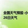 全国天气预报-小二沟天气预报呼伦贝尔小二沟2024年07月26日天气