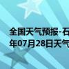 全国天气预报-石家庄桥东天气预报石家庄石家庄桥东2024年07月28日天气