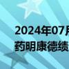 2024年07月30日快讯 CRO板块盘初活跃，药明康德绩后涨近6%