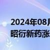 2024年08月02日快讯 CRO板块盘初走强，昭衍新药涨超3%