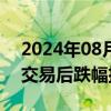 2024年08月05日快讯 韩国创业板指在恢复交易后跌幅扩大至9%