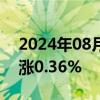 2024年08月07日快讯 WTI原油期货结算价涨0.36%