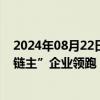 2024年08月22日快讯 超千家A股公司半年报“交卷”：“链主”企业领跑，助力行业加速回暖