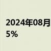 2024年08月23日快讯 美元兑日元日内跌超0.5%