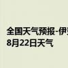 全国天气预报-伊克乌素天气预报鄂尔多斯伊克乌素2024年08月22日天气