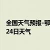 全国天气预报-鄂伦春天气预报呼伦贝尔鄂伦春2024年08月24日天气