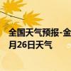 全国天气预报-金平苗族天气预报红河州金平苗族2024年08月26日天气