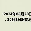 2024年08月28日快讯 海南调整电动汽车峰谷分时电价政策，10月1日起执行