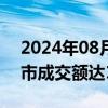 2024年08月28日快讯 开盘半小时，沪深两市成交额达1512亿元