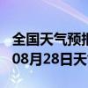 全国天气预报-平原天气预报德州平原2024年08月28日天气