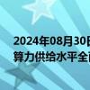 2024年08月30日快讯 呼和浩特：目标到2026年底，智能算力供给水平全面满足人工智能场景落地发展需求