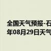 全国天气预报-石家庄桥东天气预报石家庄石家庄桥东2024年08月29日天气