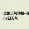 全国天气预报-沧州新华天气预报沧州沧州新华2024年09月02日天气