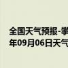 全国天气预报-攀枝花西区天气预报攀枝花攀枝花西区2024年09月06日天气