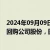 2024年09月09日快讯 武进不锈：拟以2000万元3000万元回购公司股份，回购价不超8.28元/股