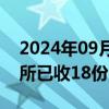 2024年09月19日快讯 年内15家会计师事务所已收18份罚单