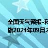 全国天气预报-科尔沁左翼中旗天气预报通辽科尔沁左翼中旗2024年09月26日天气