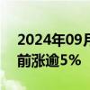 2024年09月27日快讯 百时美施贵宝美股盘前涨逾5%