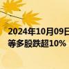 2024年10月09日快讯 新能源光伏板块持续下滑，易成新能等多股跌超10%